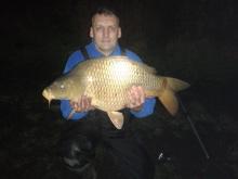 Kovács Zsolt 10,3 kg-os ponty 2013. november 17.