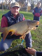 Boros László 15,6 kg-os ponty 2013. november 16.