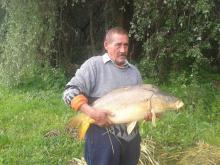 Hercog György 14,58 kg. ponty /2014.05.03./